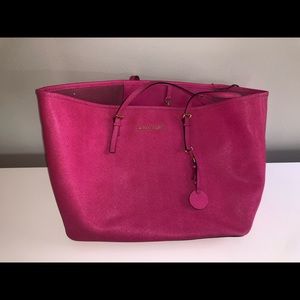 Michael Kors pink tote